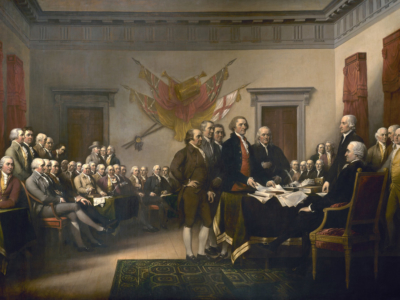 Signing of Declaration of Independence