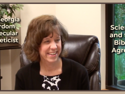 Dr. Georgia Purdom, molecular geneticist: Science and the Bible agree