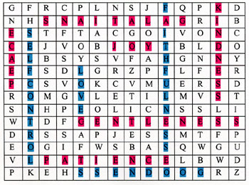 Fruit Word Search Answers