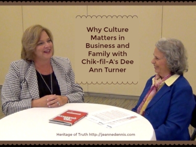 Dee Ann Turner Why Culture Matters