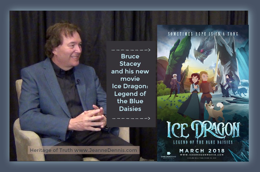 Bruce Stacey and his new movie Ice Dragon: Legend of the Blue Daisies