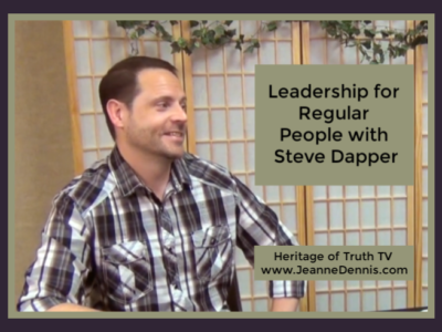 Leadership for regular people with Steve Dapper