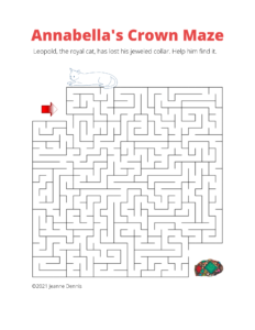 Annabella's Crown Leopold's Lost Collar Maze difficult
